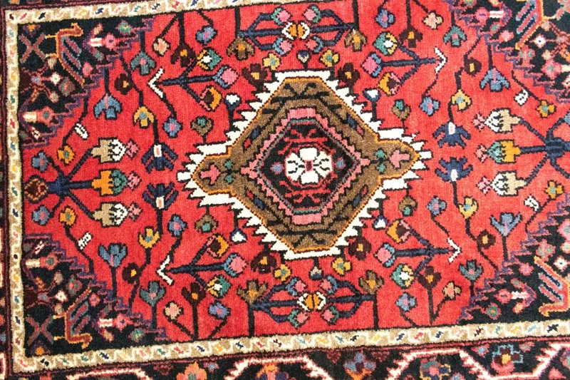 Perserteppich - Nomadic 80 x 122 cm - rot