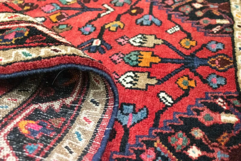 Perserteppich - Nomadic 80 x 122 cm - rot