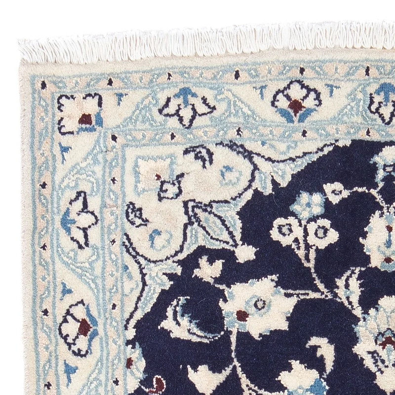 Perserteppich - Nain - Royal 60 x 87 cm - dunkelblau