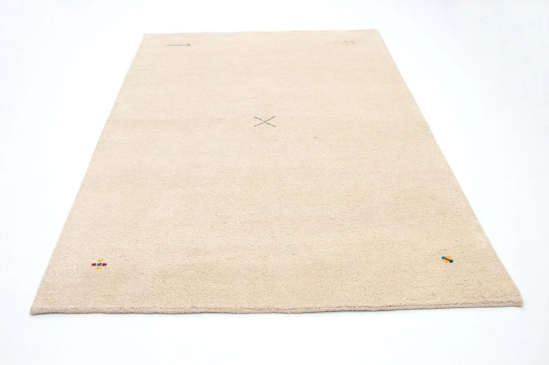 Gabbeh Teppich - Indus 170 x 240 cm - beige