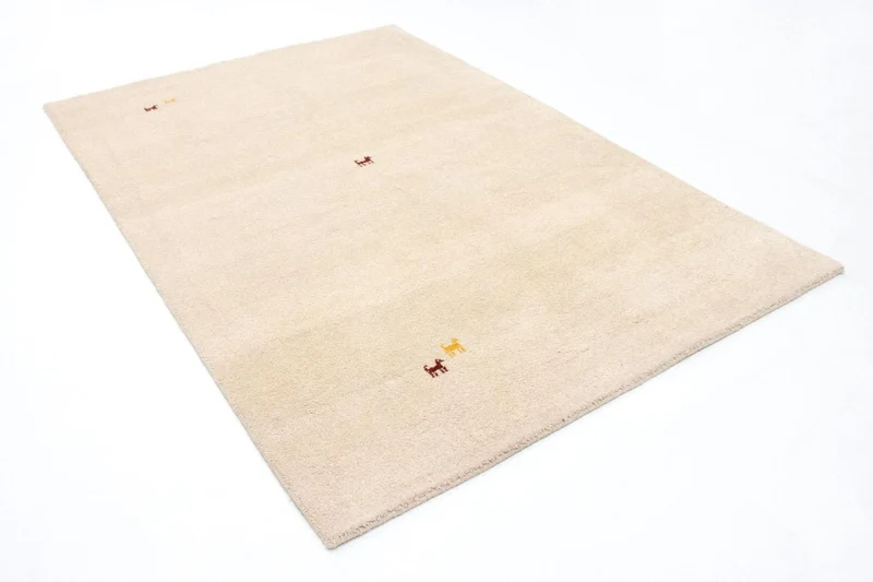 Gabbeh Teppich - Indus 170 x 240 cm - beige