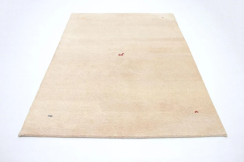 Gabbeh Teppich - Indus 170 x 240 cm - beige
