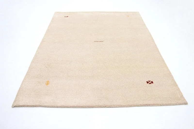 Gabbeh Teppich - Indus 170 x 240 cm - beige