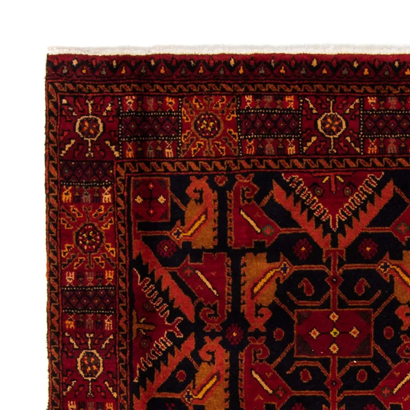 Belutsch Teppich 130 x 203 cm - rot