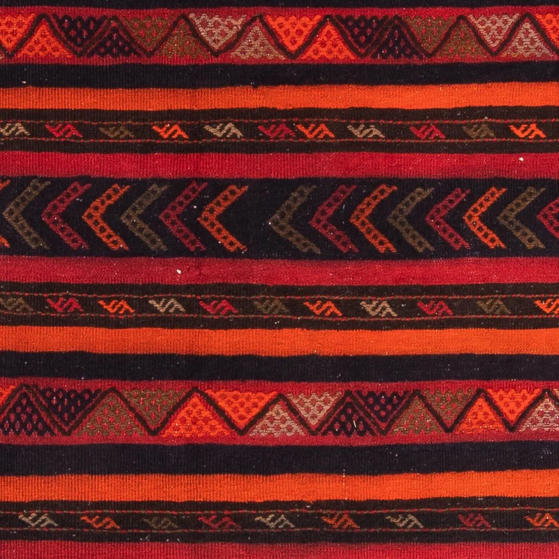 Kelim Teppich - Old 170 x 200 cm - mehrfarbig