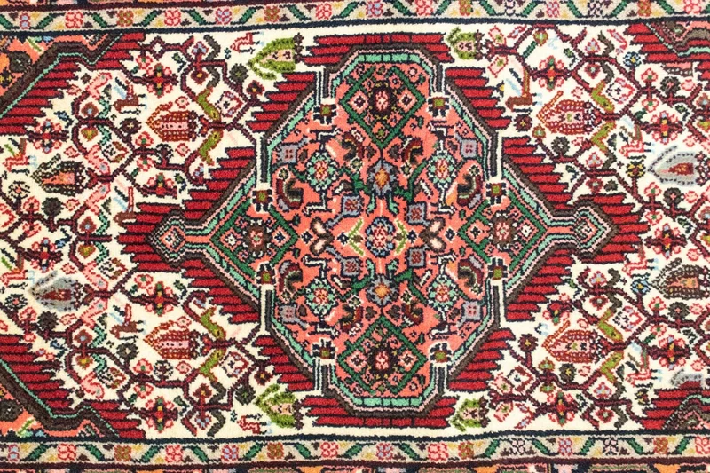 Perserteppich - Nomadic 80 x 138 cm - beige