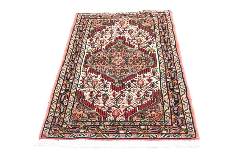 Perserteppich - Nomadic 80 x 138 cm - beige