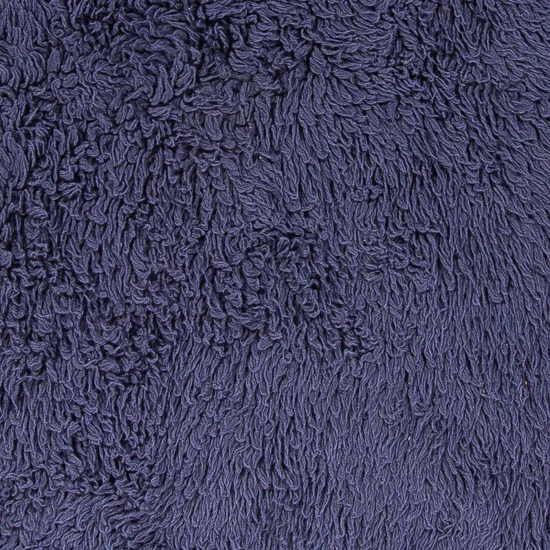 Hochflor Teppich 261 x 261 cm - dunkelblau