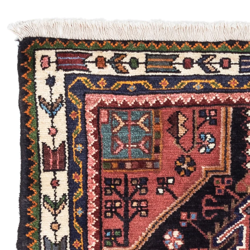 Perserteppich - Nomadic 78 x 108 cm - dunkelblau