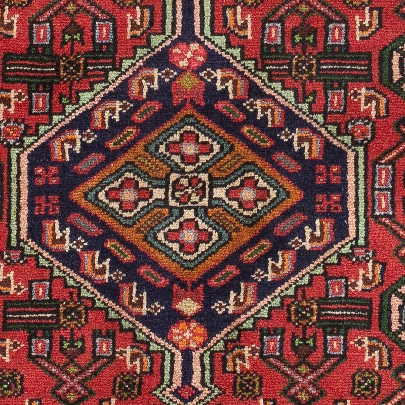Perserteppich - Nomadic 80 x 131 cm - rot