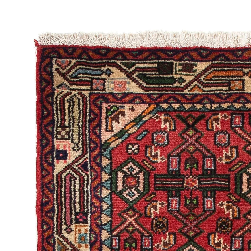 Perserteppich - Nomadic 80 x 131 cm - rot