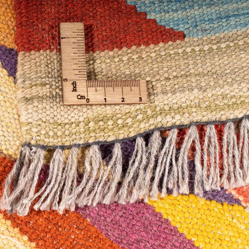 Kelim Teppich - Trendy 166 x 215 cm - mehrfarbig