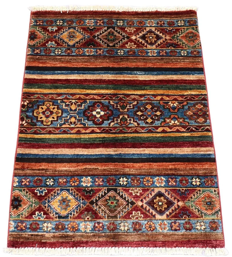 Ziegler Teppich 65 x 88 cm - rot