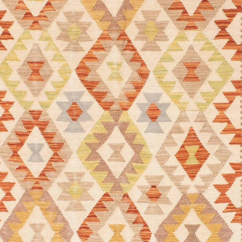Kelim Teppich - Oriental 144 x 218 cm - beige