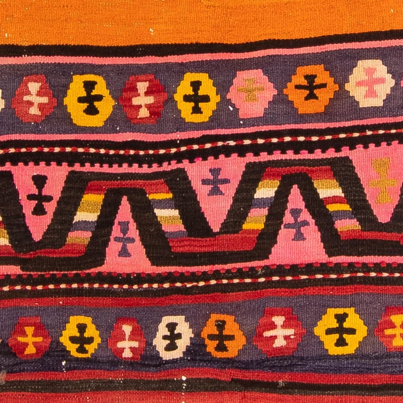 Kelim Teppich - Old 135 x 220 cm - mehrfarbig