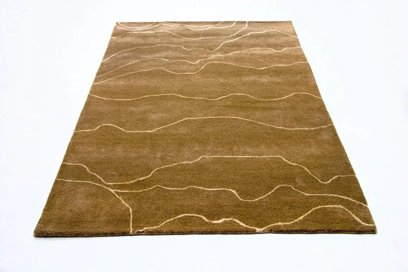 Designer Teppich 151 x 240 cm Teppich Wohnzimmer