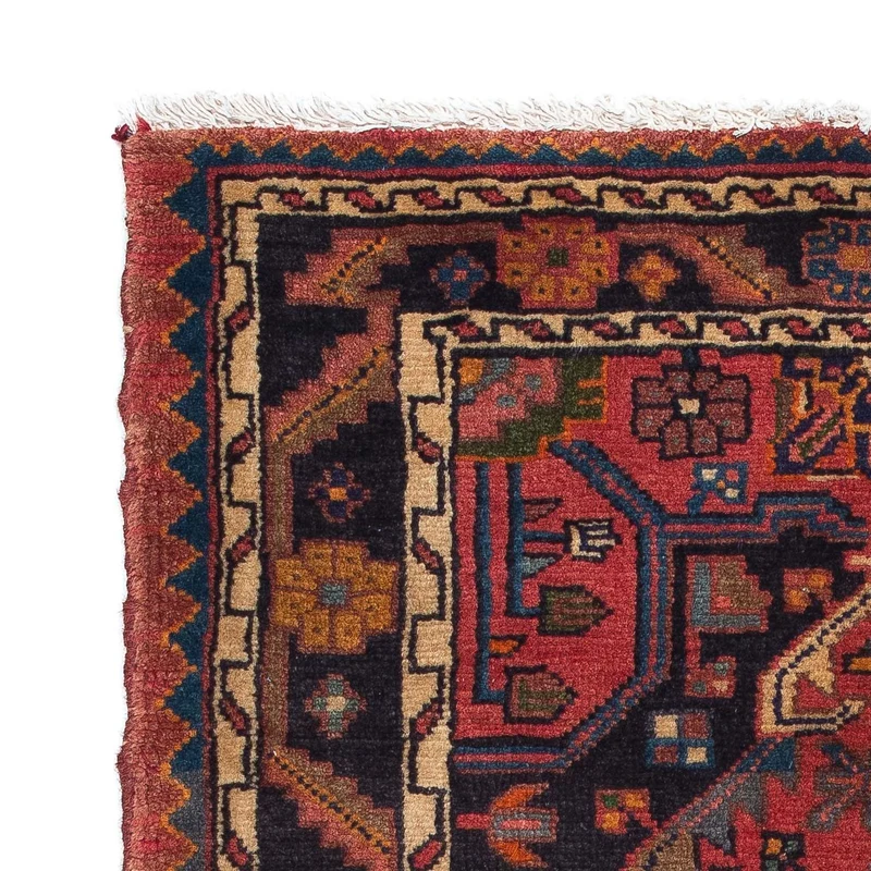 Perserteppich - Nomadic 85 x 120 cm - dunkelrot
