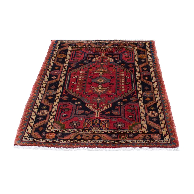 Perserteppich - Nomadic 85 x 120 cm - dunkelrot