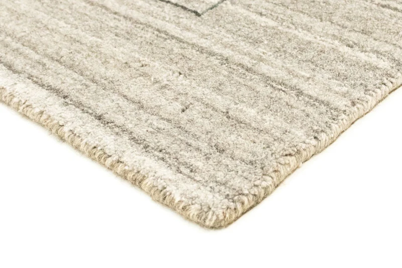 Nepal Teppich 90 x 160 cm Teppichbrücke - beige