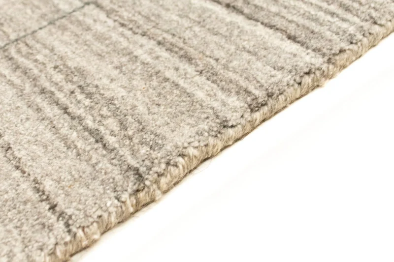 Nepal Teppich 90 x 160 cm Teppichbrücke - beige