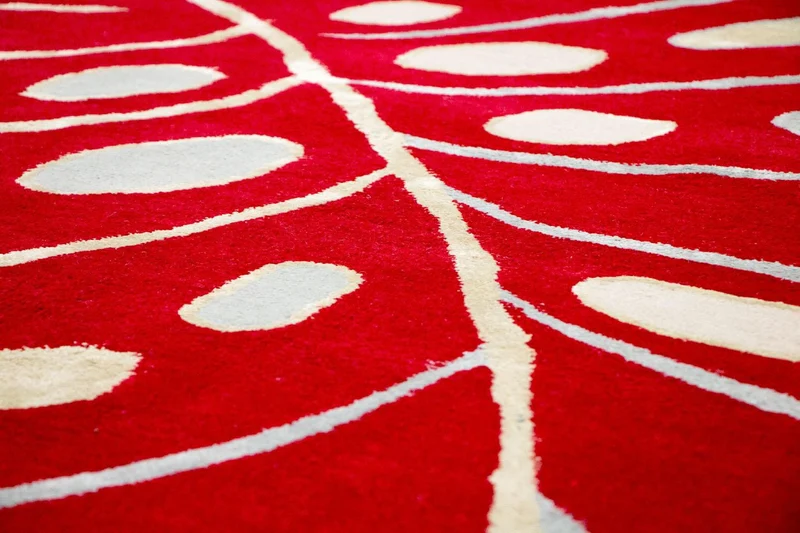 Designer Teppich 152 x 245 cm Wohnzimmer Teppich