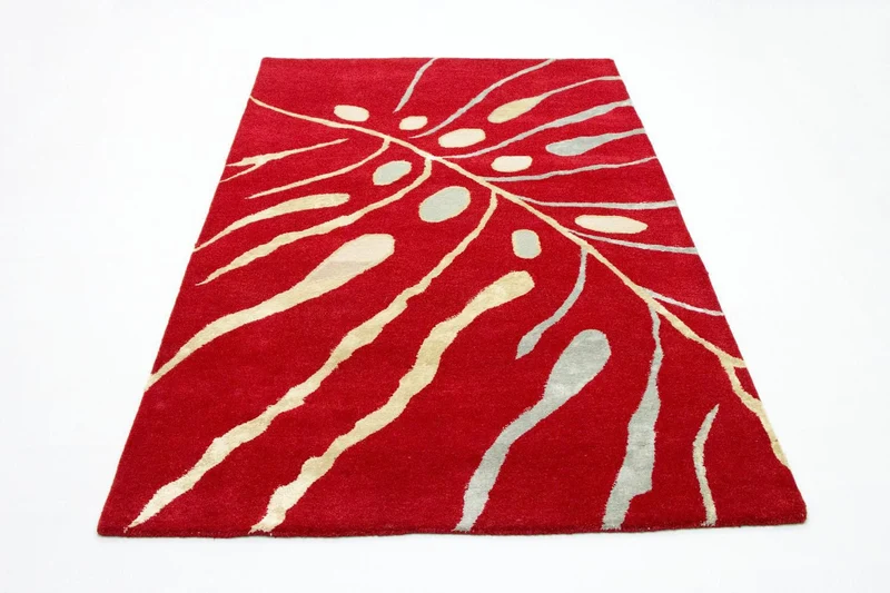 Designer Teppich 152 x 245 cm Wohnzimmer Teppich