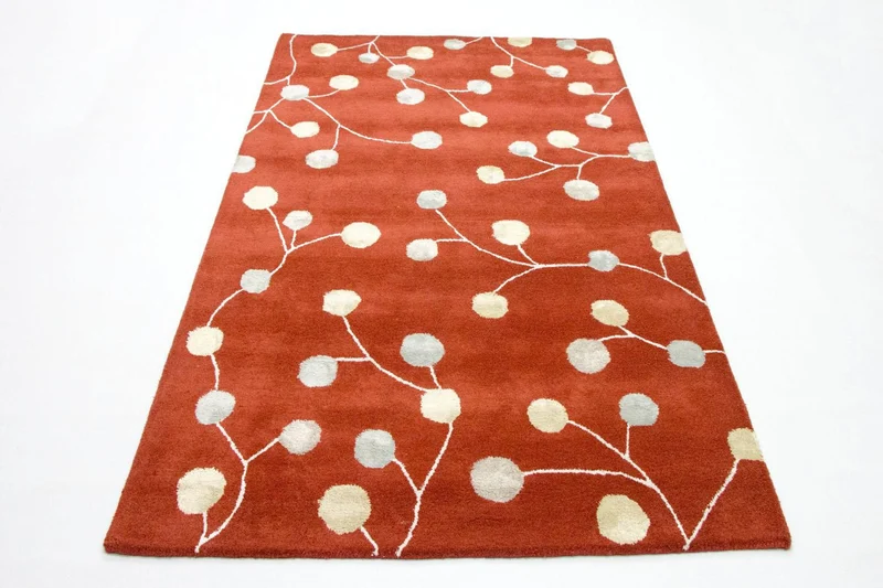 Designer Teppich 155 x 240 cm Teppich Wohnzimmer