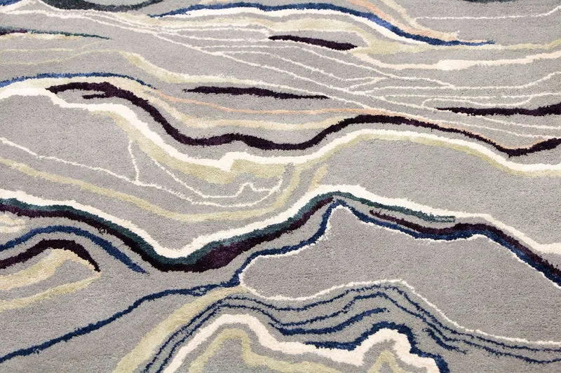 Designer Teppich 153 x 243 cm Teppich Wohnzimmer