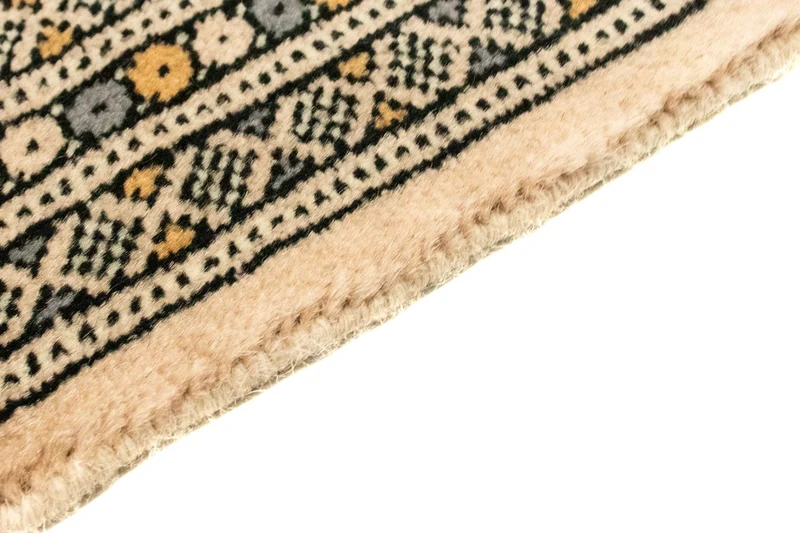 Afghan Teppich - Buchara 77 x 130 cm - beige
