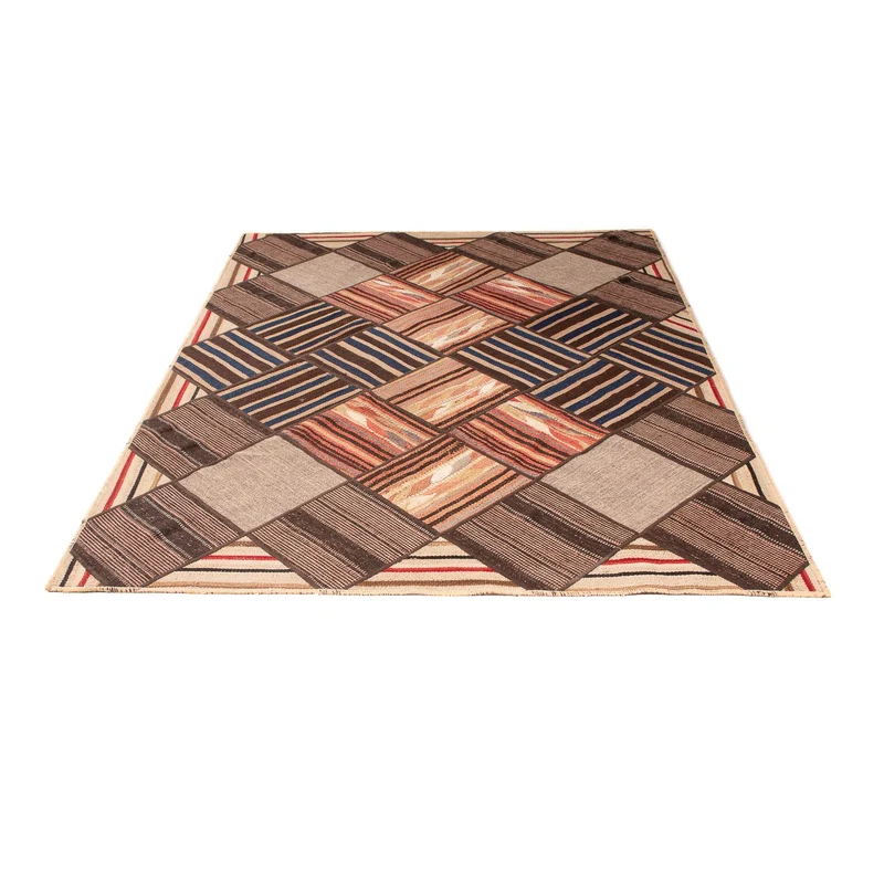 Patchwork Teppich 150 x 200 cm - mehrfarbig