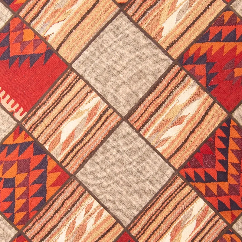 Patchwork Teppich 150 x 200 cm - mehrfarbig