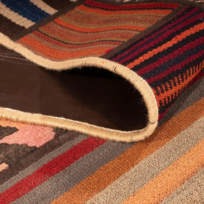 Patchwork Teppich 150 x 200 cm - mehrfarbig
