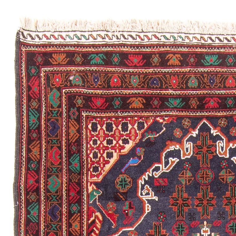 Belutsch Teppich - 123 x 205 cm - dunkelblau