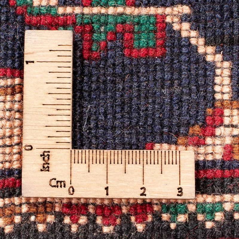 Belutsch Teppich - 123 x 205 cm - dunkelblau