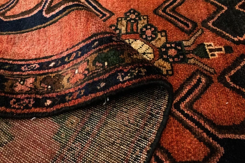 Perserteppich - Nomadic 106 x 301 cm - blau
