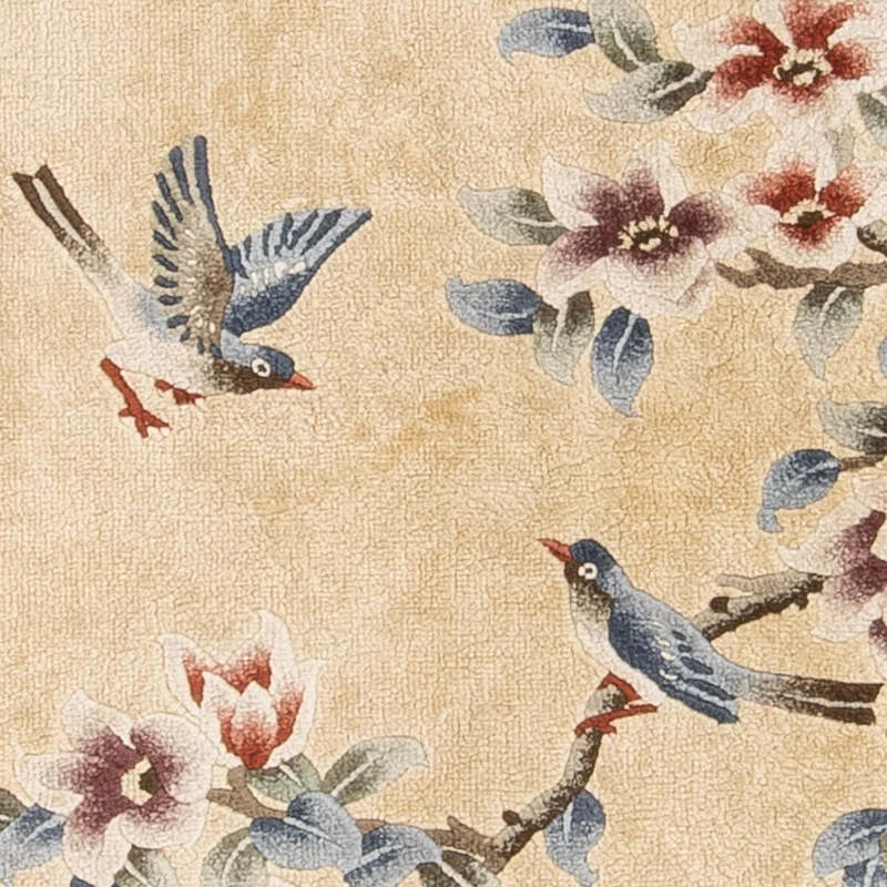 Seidenteppich - China Seide - 61 x 120 cm - gold