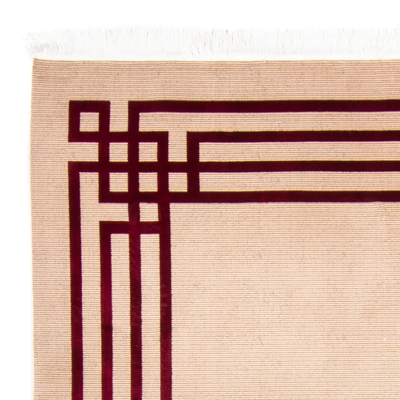Designer Teppich - 150 x 225 cm - beige