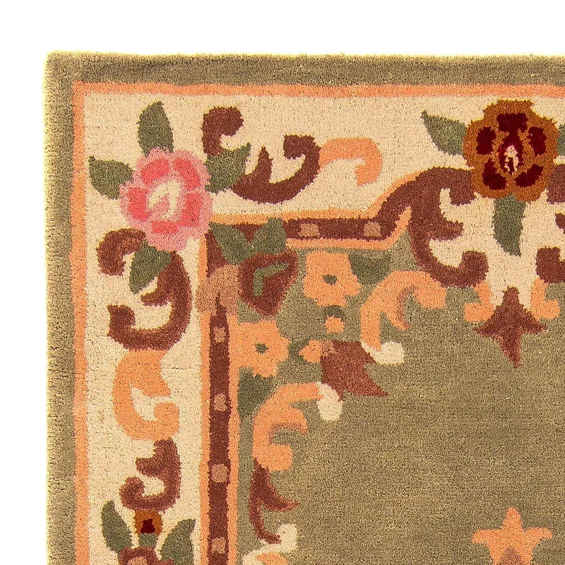 China Teppich 123x184cm - Orientteppich - hellbraun