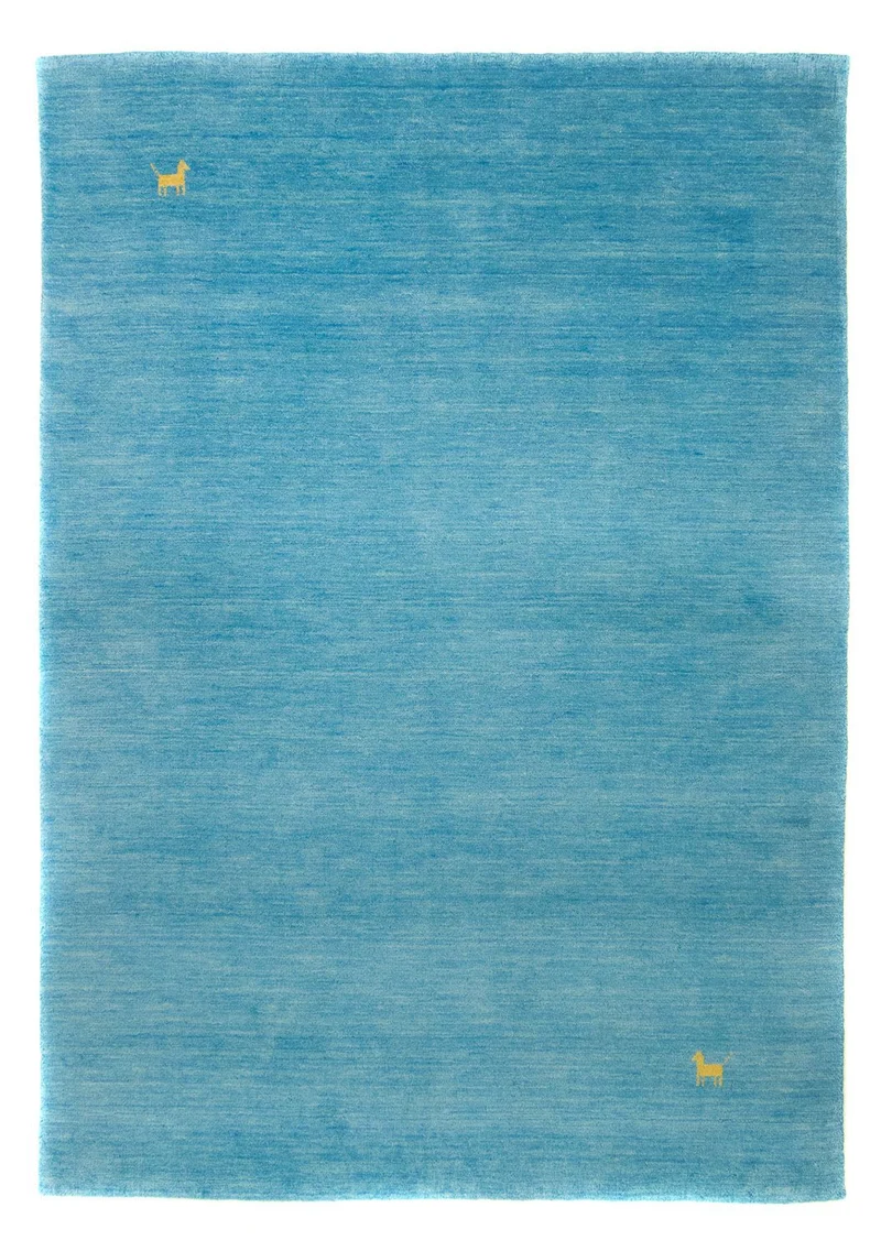 Gabbeh Teppich - Indus 200 x 250 cm - hellblau