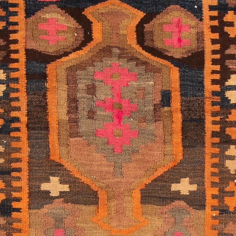 Kelim Teppich - Old 110 x 245 cm - mehrfarbig