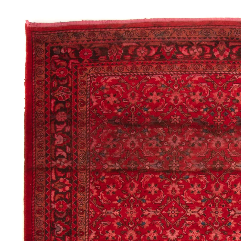 Orientteppich 212 x 342 cm - dunkelrot