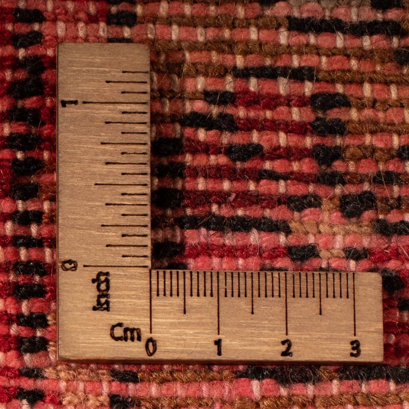 Orientteppich 212 x 342 cm - dunkelrot
