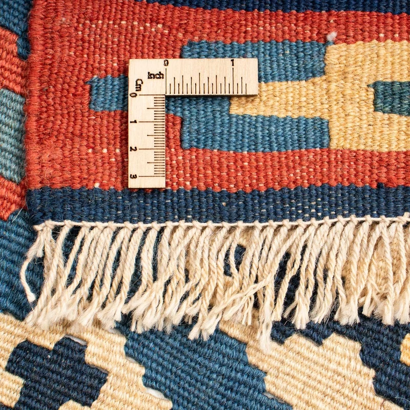 Kelim Teppich - Oriental 148 x 174 cm - blau