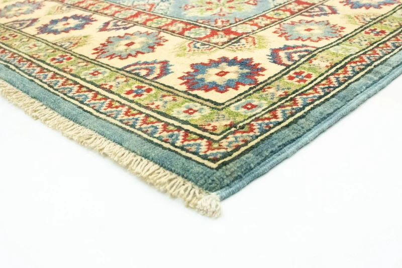 Ziegler Teppich - Kazak 118 x 183 cm - hellblau