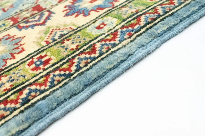 Ziegler Teppich - Kazak 118 x 183 cm - hellblau