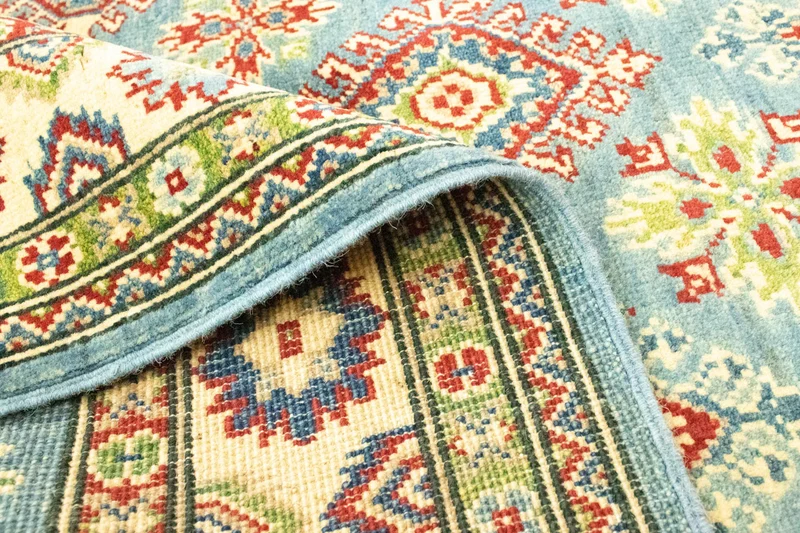 Ziegler Teppich - Kazak 118 x 183 cm - hellblau