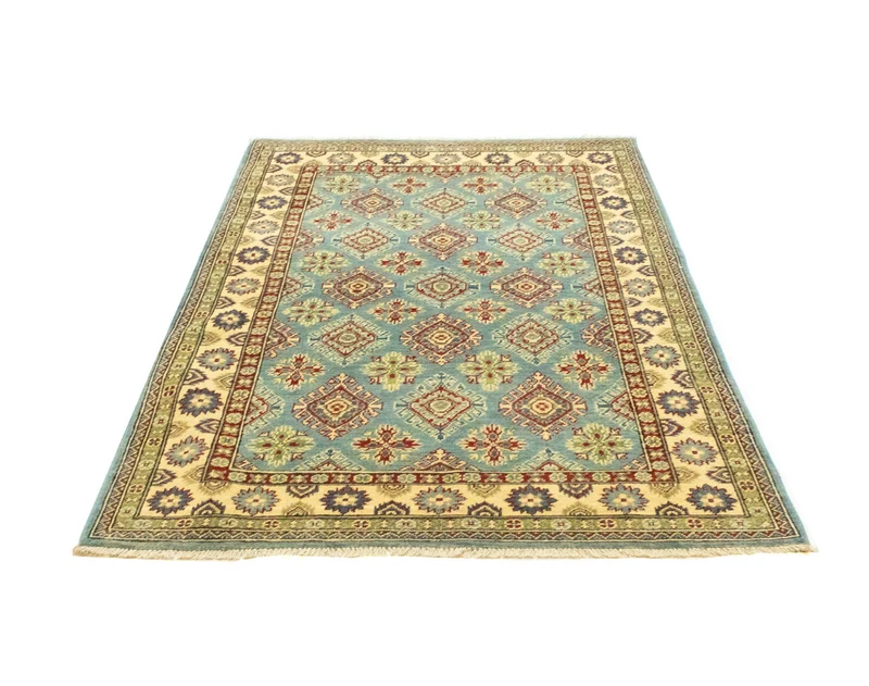 Ziegler Teppich - Kazak 118 x 183 cm - hellblau