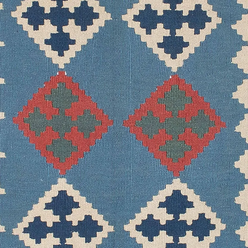 Kelim Teppich - Oriental 115 x 168 cm - blau