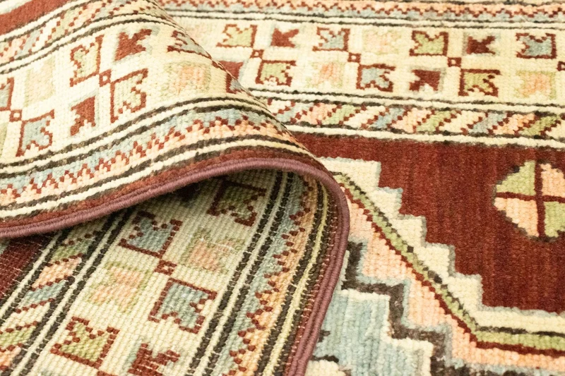 Ziegler Teppich - Modern 60 x 182 cm - rot