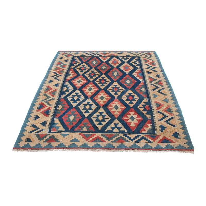 Kelim Teppich - Oriental 126 x 167 cm - mehrfarbig